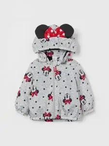 Little Maven Mickey Mouse Polka Dot Cotton Hooded Jacket