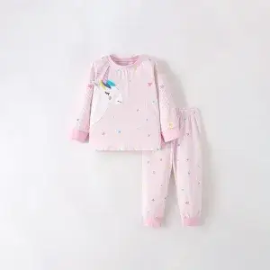 Little Maven Unicorn Pajama Set for Girls