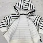 Little Maven Kid Boys cotton striped fleece warm hooded jacket photo review