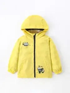 Little Maven Boys Construction Truck Cotton Hoodie