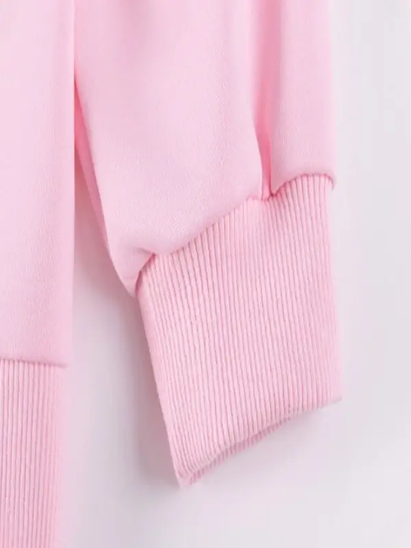 Little Maven Girls Cotton Sweatshirt & Pants Bowknot Set 6 Little Maven Girls Cotton Sweatshirt & Pants Bowknot Set - Image 6