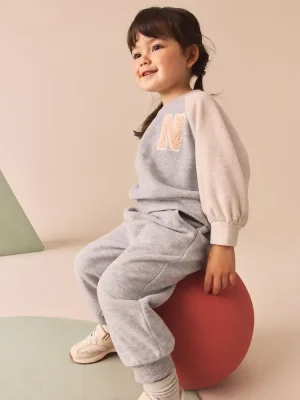 Little Maven Girls Cotton Sweatshirt & Pants Set