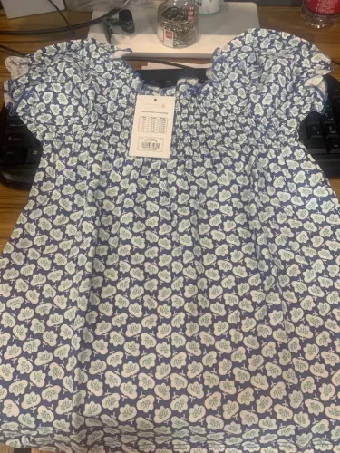 Little Maven Girls Floral Cotton Short-Sleeve T-Shirt photo review