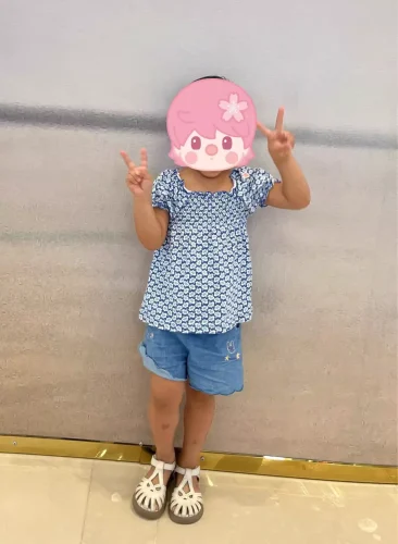 Little Maven Girls Floral Cotton Short-Sleeve T-Shirt photo review