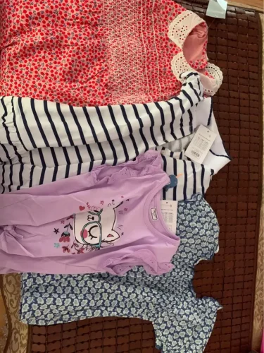 Little Maven Girls Floral Cotton Short-Sleeve T-Shirt photo review