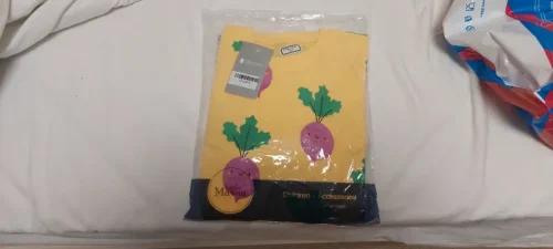 Little Maven Girls Smiling Carrot Print Cotton Sweatshirt and Pants Set photo review