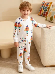 Little Maven Boys Rocket Cotton Pajamas | Snug Fit Sleepwear
