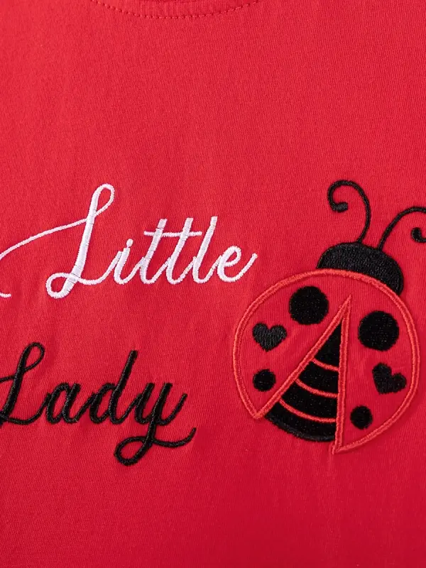 Little Maven Girls Cotton Dress with Flutter Sleeves & Insect Print 3 Little Maven Girls Cotton Dress with Flutter Sleeves & Insect Print - Image 3