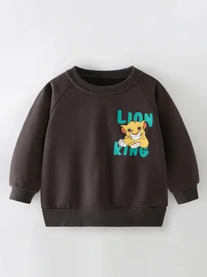 Little Maven Simba Cotton Sweatshirt for Kids