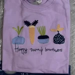Little Maven Girls Cotton Sweatshirt & Pants Set with Carrot Embroidery photo review