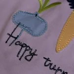 Little Maven Girls Cotton Sweatshirt & Pants Set with Carrot Embroidery photo review
