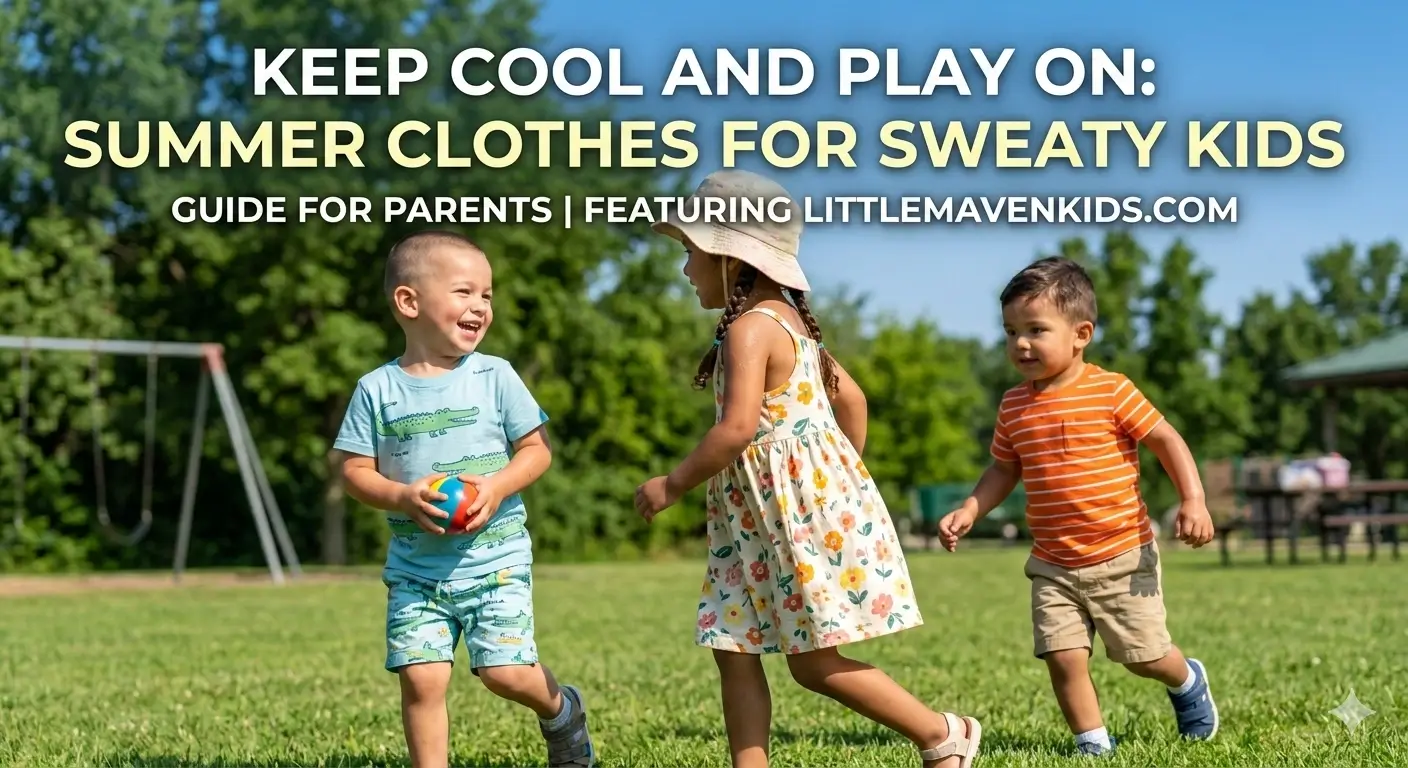 Keep Cool and Play On: The Ultimate Parent’s Guide to Choosing Summer Clothes for Sweaty Kids 1 The Ultimate Guide to Summer Clothes for Sweaty Kids | Little Maven Kids