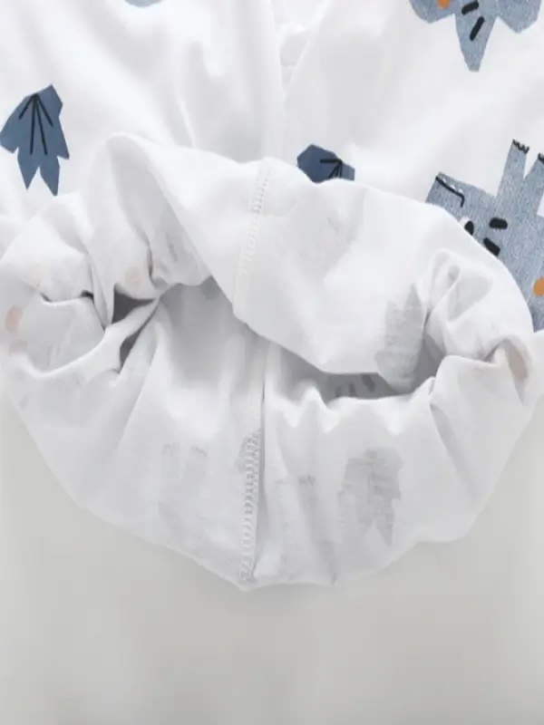 Little Maven Boys Dinosaur Appliqué Cotton Short-Sleeve T-Shirt and Shorts Set 8 Little Maven Boys Dinosaur Appliqué Cotton Short-Sleeve T-Shirt and Shorts Set - Image 8