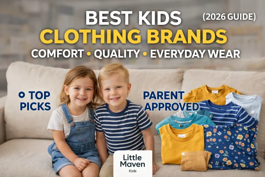 Best Kids Clothing Brands for Comfort, Quality & Everyday Wear (2026 Guide) 1 Little Maven Kids Clothing Brand