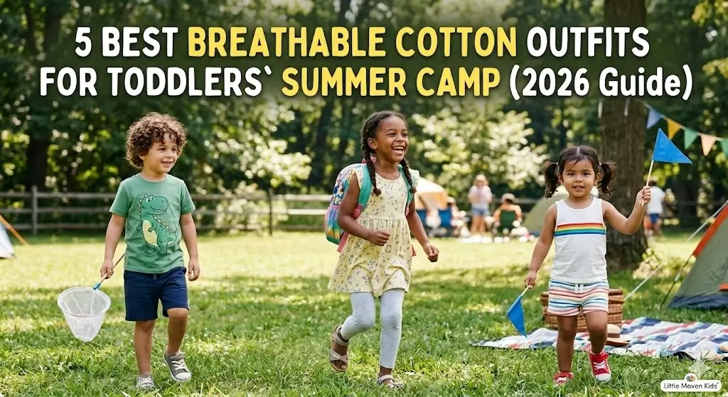 5 Best Breathable Cotton Outfits for Toddlers’ Summer Camp (2026 Guide) 1 little-maven-kids-toddler-summer-camp-outfits
