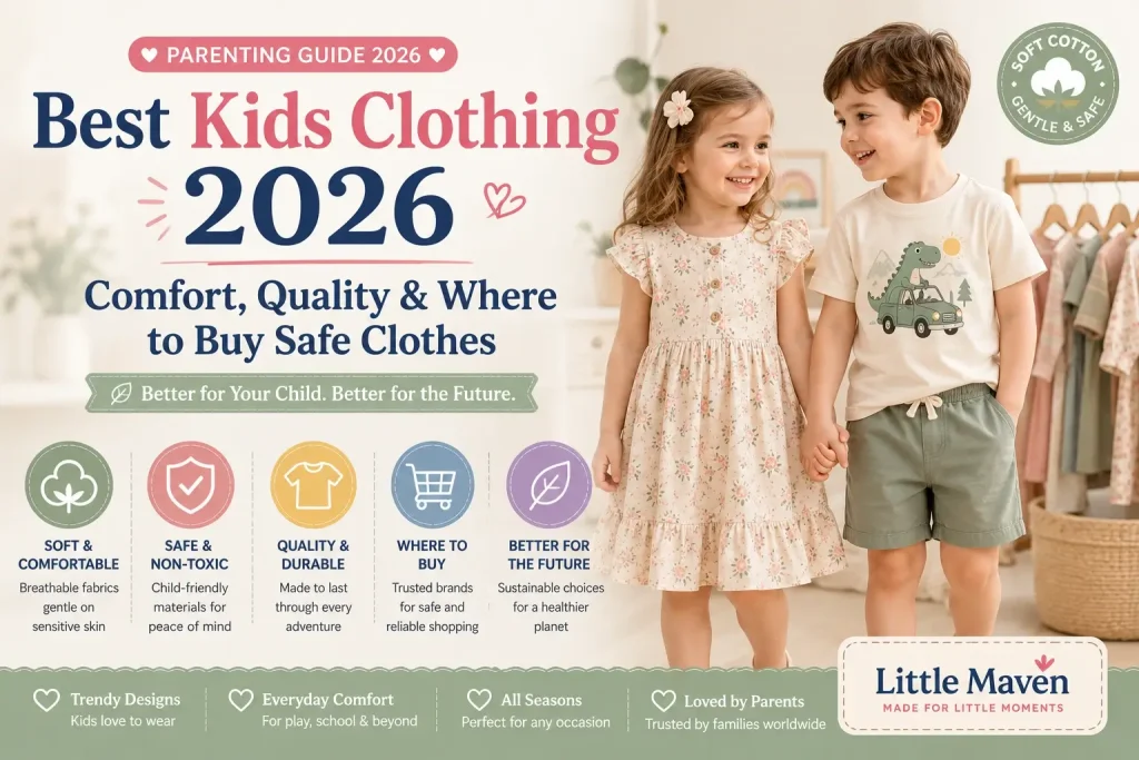 Best Kids Clothing 2026: Comfort, Quality & Where to Buy Safe Clothes
