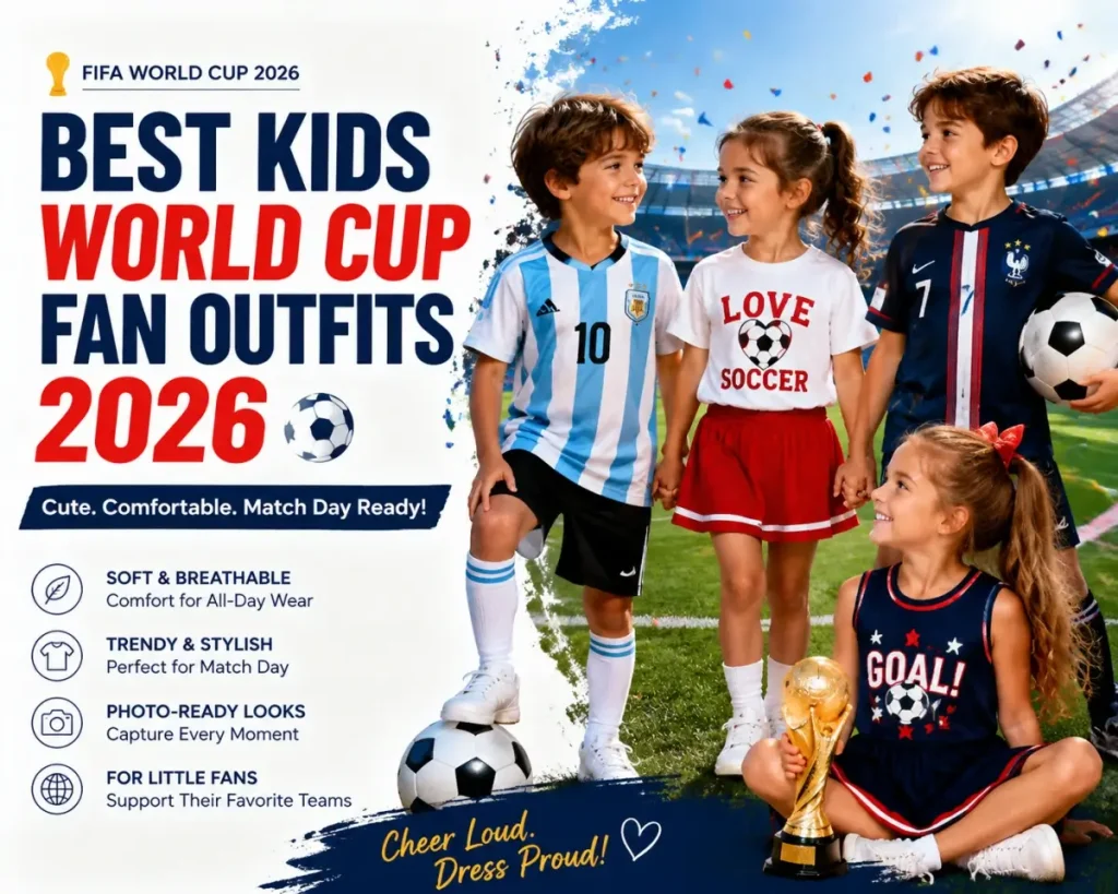 Best Kids World Cup Fan Outfits 2026