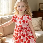 Little Maven Reviews : Is It Legit & Worth Buying? 8 Little Maven Girls Heart Print Cotton Dress
