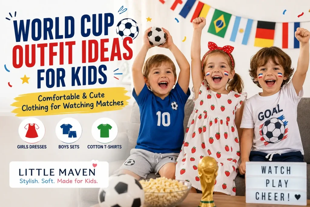 World Cup Outfit Ideas for Kids: Comfortable & Cute Clothing for Watching Matches